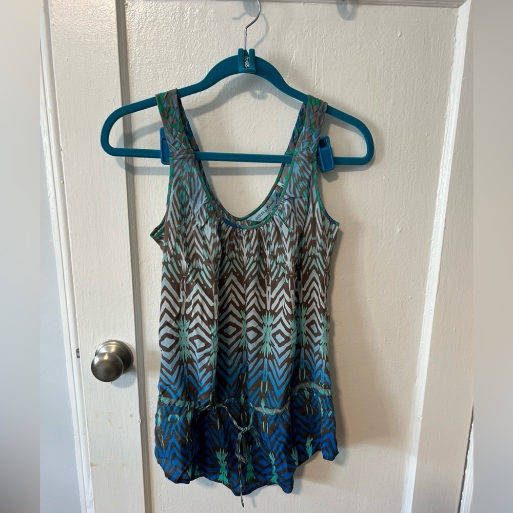 Blue tank by Guess